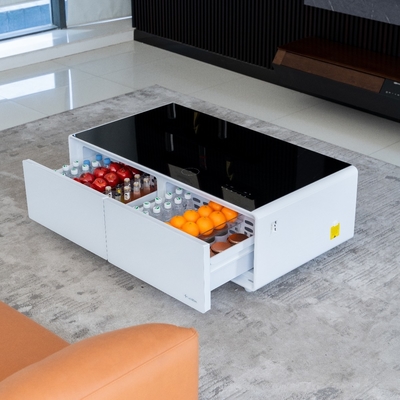 Migliora il tuo soggiorno con questo tavolo da caffè intelligente multifunzionale e conveniente