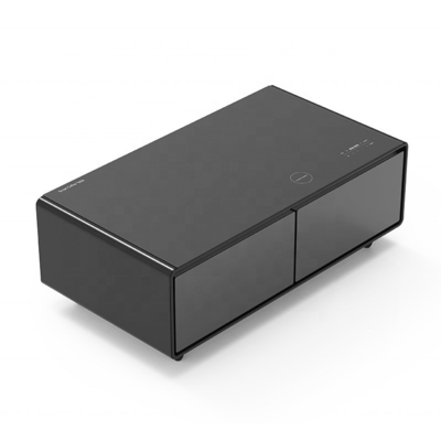 Ricarica wireless Tavolo da tè di casa di fattoria con cassetti frigorifero e multifunzione