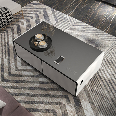 Smart Coffee Table 2024 Nuovo frigorifero da 135 litri con altoparlanti musicali e de-congelamento automatico