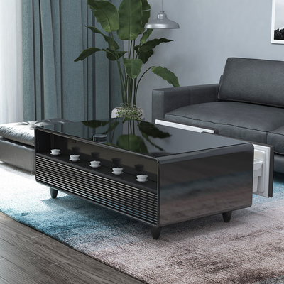 Smart Coffee Table 2024 Nuovo frigorifero da 135 litri con altoparlanti musicali e de-congelamento automatico