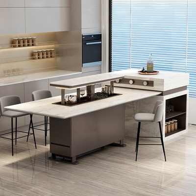 1232*465*791mm Corpo frigorifero Tavolo da bar in marmo multifunzionale per sala da pranzo moderna