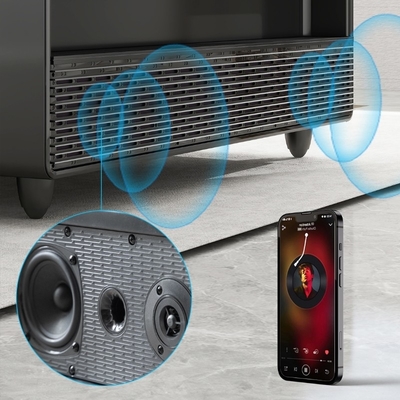 Arredamento del soggiorno Tavolo da caffè moderno con cassetto congelato e ricarica wireless