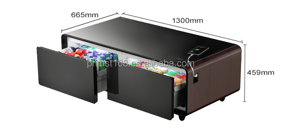 NO Folded Party Tea Table Refrigerator con metallo appartamento frigorifero e congelatore