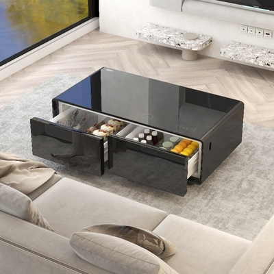 Home Arredamento 2024 Tavolo da caffè intelligente multifunzione con cassetto congelato