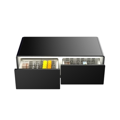 Modern Home Living Room Mobile intelligente Tavolo da caffè con mini frigorifero e congelatore