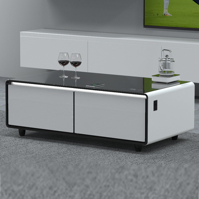 Home Arredamento Smart Tavolo da caffè con altoparlante incorporato Frigorifero Cartoncino di metallo NO Piegato