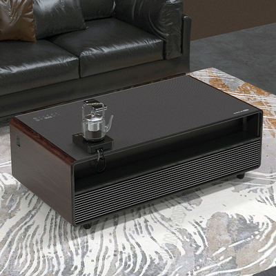 Rifrigeratore da tavolo intelligente con altoparlante musicale Ricarica del telefono e caricabatterie wireless 220V