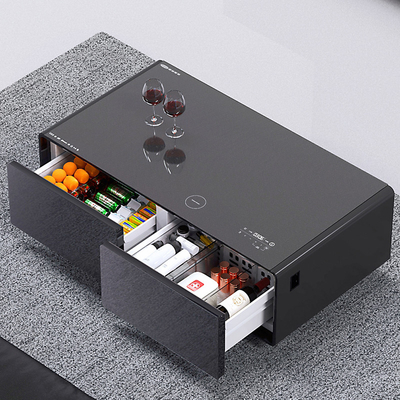 Frigorifero Smart Coffee Table con 2 cassetti frigorifero e 1295*705*457mm Dimensione per la casa