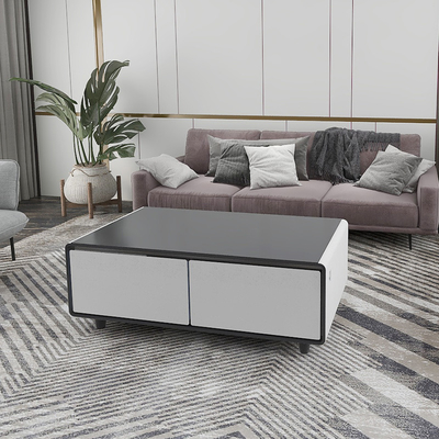 75W Prima casa moderna Smart frigorifero altoparlante Tavolo con cassetto raffreddatore caricabatterie USB ricarica wireless