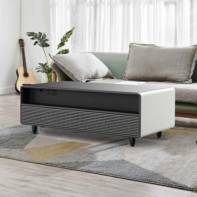 75W Prima casa moderna Smart frigorifero altoparlante Tavolo con cassetto raffreddatore caricabatterie USB ricarica wireless