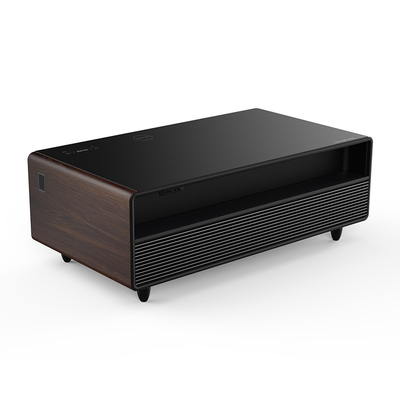 Music Player Arredamento del soggiorno Tavolo da caffè regolabile con caricabatterie senza fili Mini frigorifero