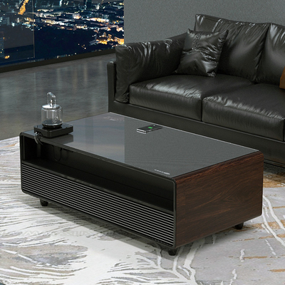 75W Moderno Design Wine Cooler Mini Frigo Frigorifero Tavolo da caffè per Home Theater
