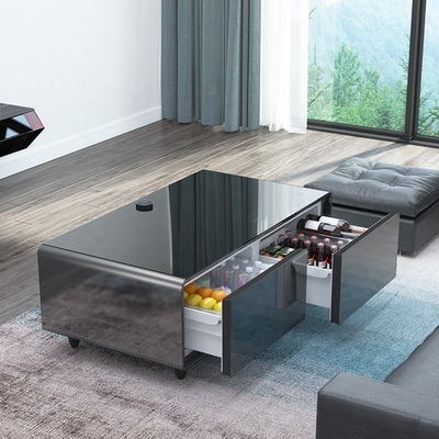 Eleganti mobili per la casa Tavolo da caffè multifunzione con mobile intelligente frigorifero