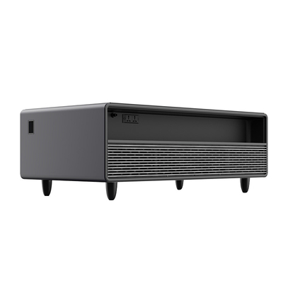 Modern Style Smart Coffee Table estensibile con cassetto frigorifero e ricarica wireless