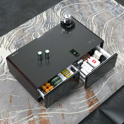 Arredamento per soggiorno Tavolo da caffè intelligente impermeabile con ricarica wireless e altoparlante musicale