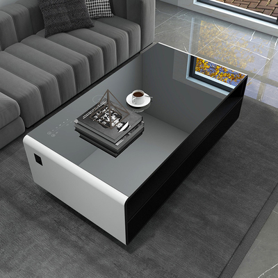 Arredamento per soggiorno Tavolo da caffè intelligente impermeabile con ricarica wireless e altoparlante musicale