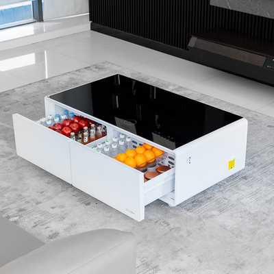 135L Capacità Ricarica wireless Music Player Smart Tavolo da caffè con colore personalizzato