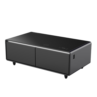 135L Capacità Ricarica wireless Music Player Smart Tavolo da caffè con colore personalizzato