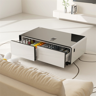 2024 Smart Coffee Table Refrigerator Tipo di scongelamento senza gelo e grande capacità di stoccaggio