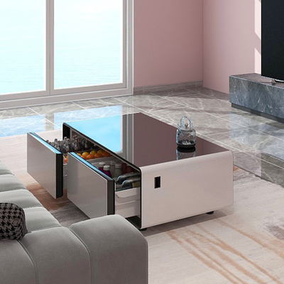 2024 Smart Coffee Table Refrigerator Tipo di scongelamento senza gelo e grande capacità di stoccaggio