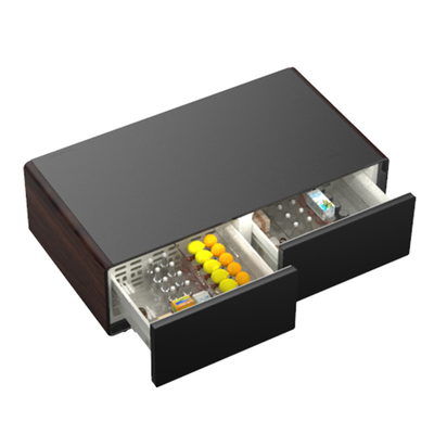 Frigorifero intelligente da 60W con carica wireless USB e due zone di temperatura