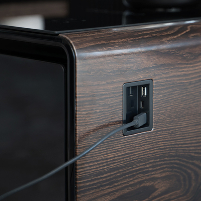 Stampa 3D Mini Bar Frigorifero a doppia porta con Smart Touch Screen e Compressore