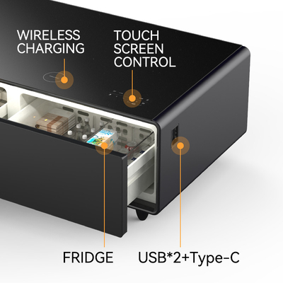 Caricabatterie wireless Metallo Smart Touch Table per mobili moderni per il soggiorno nel 2024