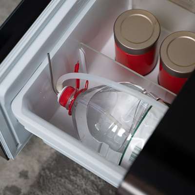 Tavolo Smart a doppia porta Mini Bar Frigo Scatola Con Tavolo Da Caffè Multifunzionale