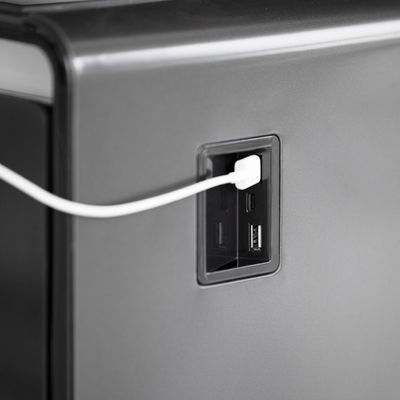 Hotel 220V Piccolo frigorifero con lettore musicale caricabatterie USB e funzione wireless