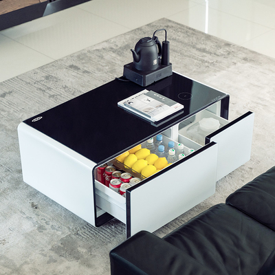 Moderno stile di design Mobili intelligenti Wine Cooler con tavolo da caffè multifunzione