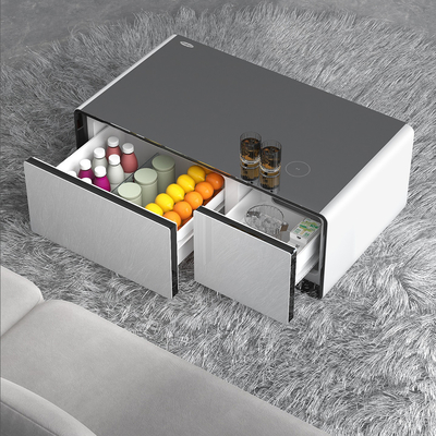 Moderno stile di design Mobili intelligenti Wine Cooler con tavolo da caffè multifunzione