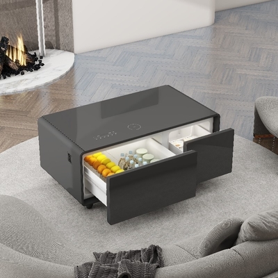 Moderno stile di design Mobili intelligenti Wine Cooler con tavolo da caffè multifunzione
