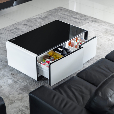 Mini Wine Cooler Armadio frigorifero 93L 36 bottiglie Scatole elettroniche in acciaio nero