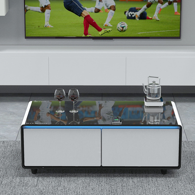 Grandi spazi di stoccaggio Smart Coffee Table per l' ufficio domestico più fresco Temperatura più calda 3-12