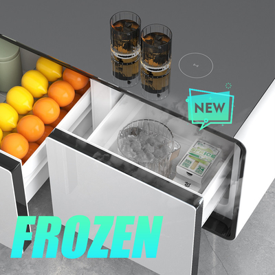 Home Arredamento Tavolo da caffè congelatore congelato con compressore R600a e tecnologia intelligente
