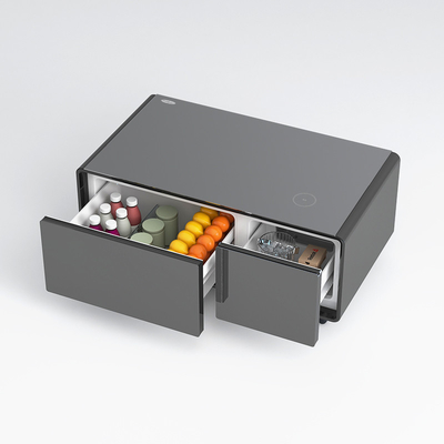 Salotto Smart Table Tavolo da caffè di lusso con frigorifero di 93L e cassetto congelato