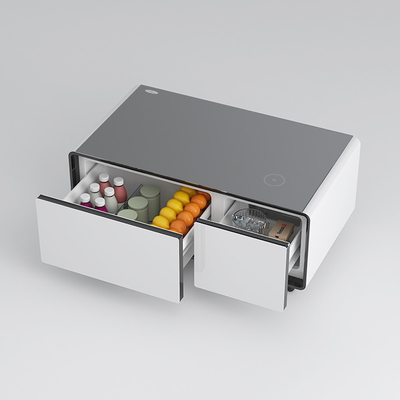 Salotto Smart Table Tavolo da caffè di lusso con frigorifero di 93L e cassetto congelato
