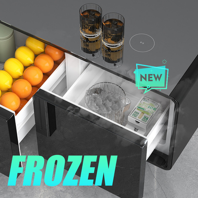 Altro tipo di refrigerazione Tavola da caffè intelligente con lettore musicale e ricarica wireless