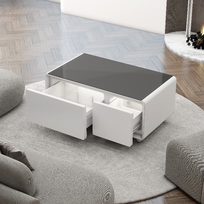 Mobile per la casa con cassetto frigorifero e ricarica wireless
