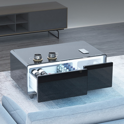 Moderno design 93L Home Smart Refrigerator con 2 porte USB e ricarica del telefono wireless