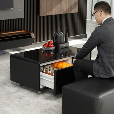 Smart Coffee Table Frigger Speaker Cooler Table 2024 L'ultimo elettrodomestico domestico per il frigorifero