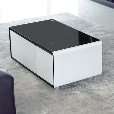 Moderno Design Stile 2024 93L Piccolo frigorifero Smart Coffee Table Frigorifero a doppia porta Freezer