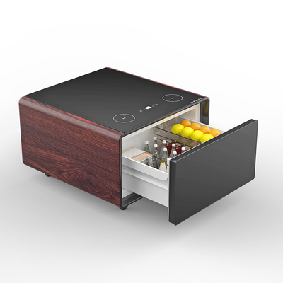 Mobile per il soggiorno Smart Mini frigorifero Tavolo da caffè con carica USB e lettore musicale