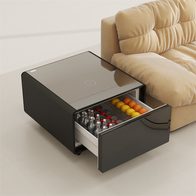 Home Arredamento frigorifero Touch Screen Tavolo laterale con 0.32kwh/24h Consumo di energia