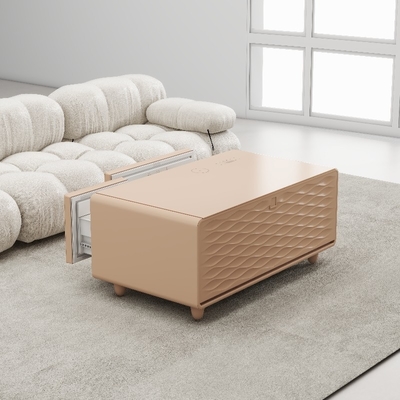 Mobile intelligente a colori da 90L con caricabatterie USB senza fili e mini frigorifero