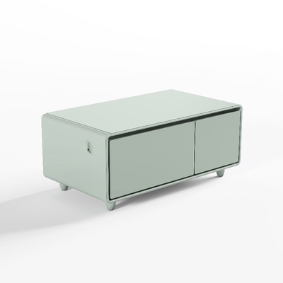 Modern Smart Coffee Table con cassetti del frigorifero e ricarica wireless colore personalizzato