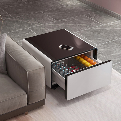 673*705*460mm Soggiorno di lusso Piccolo frigorifero con ricarica wireless Prima 2024