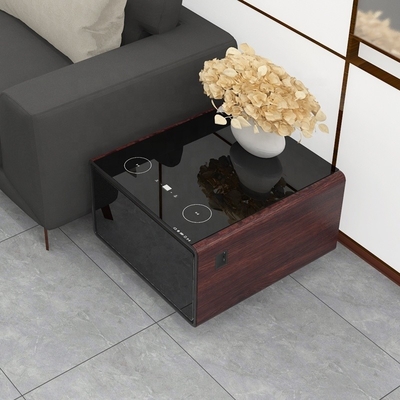 65L frigorifero mini frigorifero laterale per tavolo da tè multifunzione e tavolo da caffè intelligente