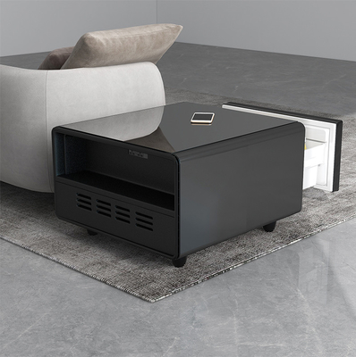 Smart Coffee Table Red Wine Cooler Frigorifero con mobili per porte in vetro a stampa 3D