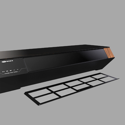 Moderno armadietto TV in legno con condizionatore d'aria elettrico LED touch multifunzione